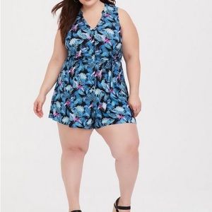 Torrid tropical romper